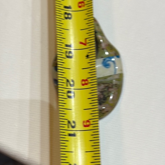 Artistic Blue and Green Pendant Necklace - Picture 8 of 10